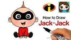 draw so cute youtube jack jack from incredibles