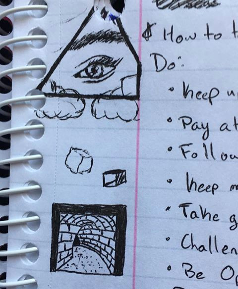 some little notebook doodles from one of my classes i ll hopefully be posting