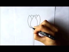 ca mo dibujar un tulipan ca mo dibujar flores dibuja conmigo dibujos de flores youtubeplantsdrawingsdrawing tutorialssugar