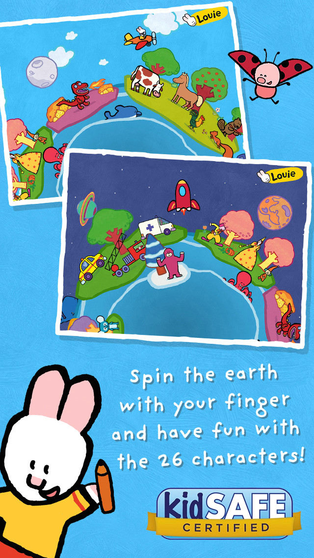 learn to draw and write with louie educational games for 2 to 5 year old