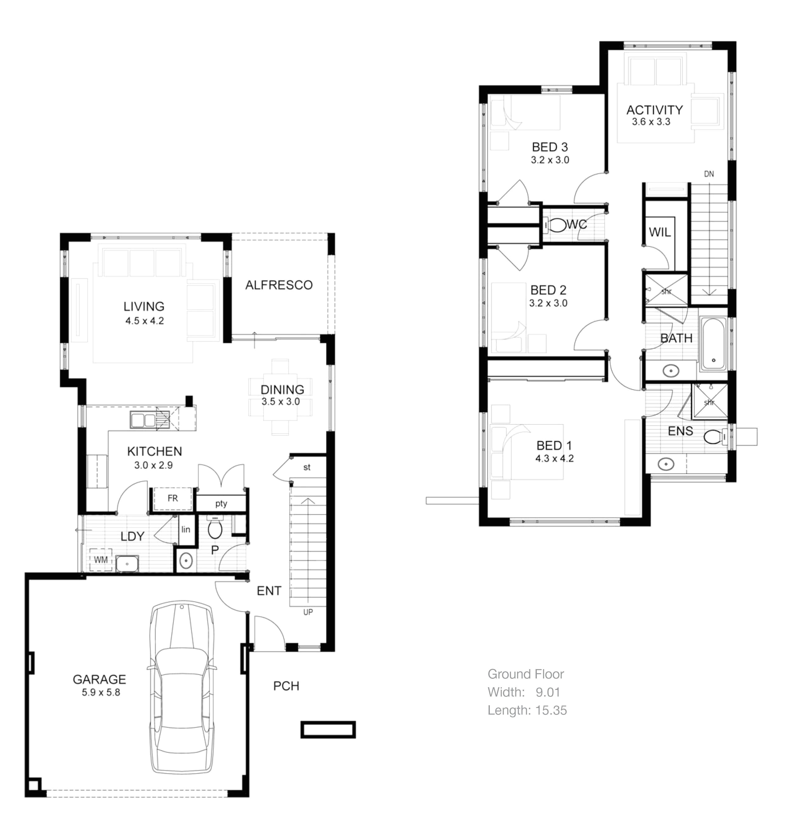 Drawing 3 6 Draw 38 Amazing How to Draw A House Plan Step by Step Online Floor Plan