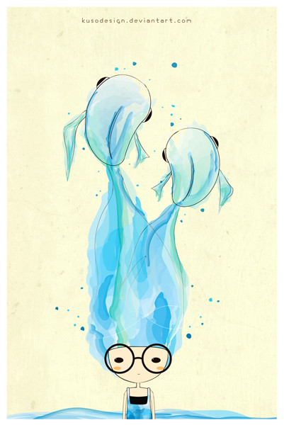 pisces pisces by kusodesign at deviantart