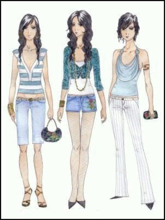 these fashion drawings she did in 2006 show gladiator strapped sandals a big hit for summer trends of you can see some of more of her 2007 and 2008 designs
