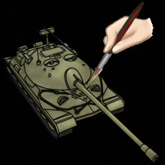 draw tanks icon
