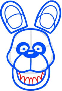 how to draw bonnie the bunny from five nights at freddys fnaf cake 9th birthday