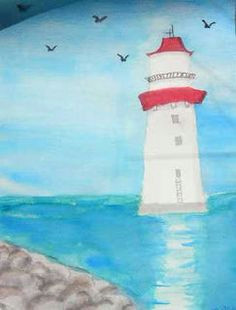 lighthouse art class ideas kids art class art for kids 7th grade art