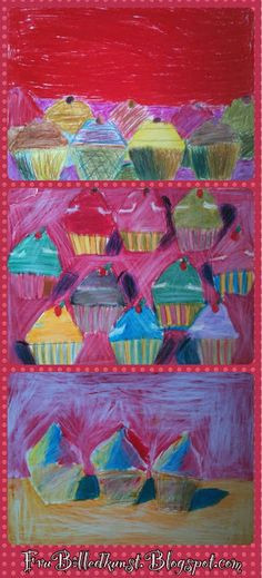 more cupcakes pictures from 2nd class frubilledkunst more cupcakes teaching art