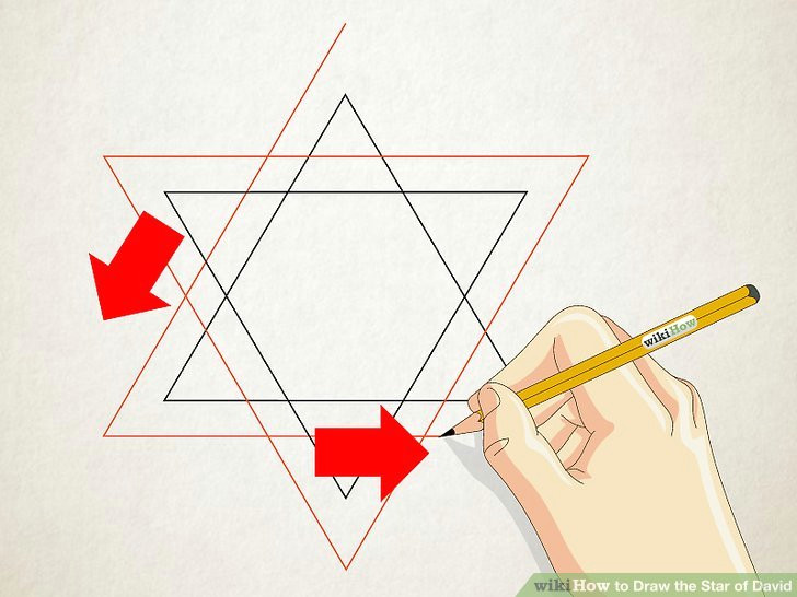 image titled draw the star of david step 3