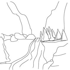 how to draw landscapes