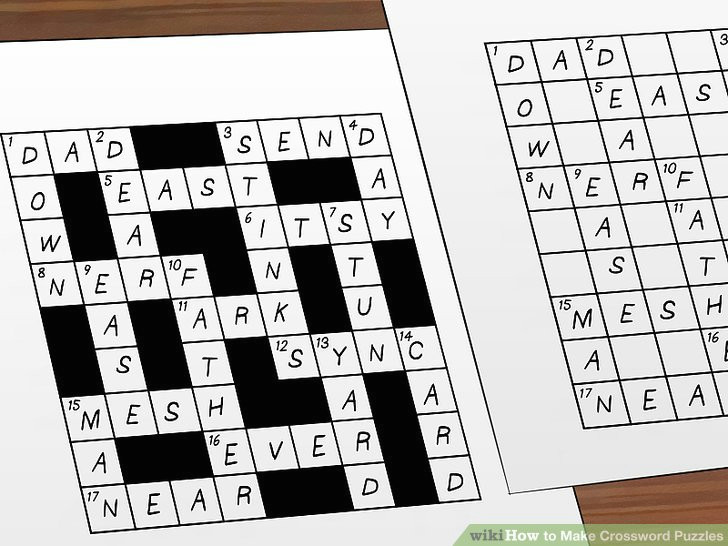 image titled make crossword puzzles step 5