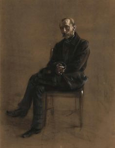 adolph von menzel 1815 1905 portrait of the painter alexander friedrich fritz