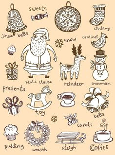 let it snow christmas illustration xmas presents christmas makes all things christmas