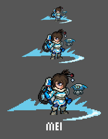 pixel art mei ling zhou overwatch sprite twitter pic twitter com ofkvdcu5wl