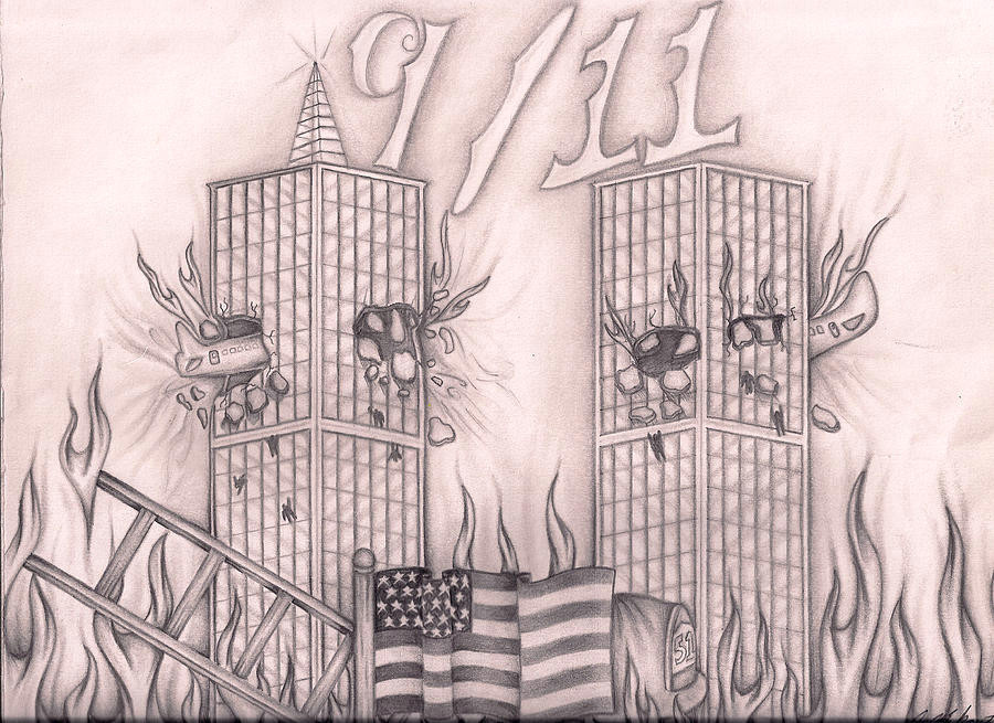 900x655 tribute to new york drawing by jason mikrut
