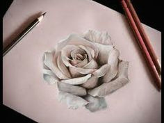 how to draw realistic rose drawing a realistic rose 3d rose tattoo rose drawing