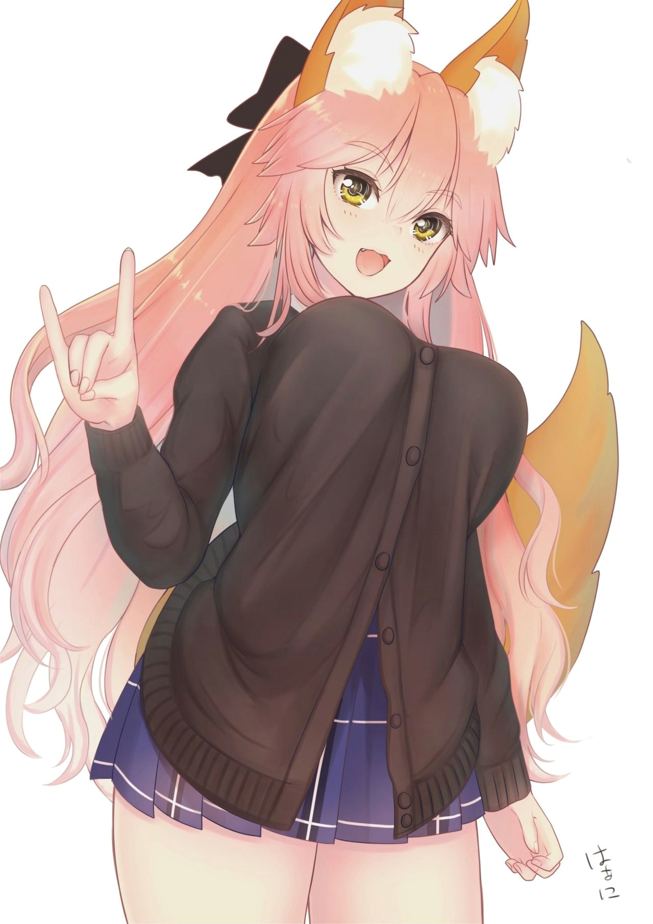 image cute neko girl waifu material anime neko anime art girls characters