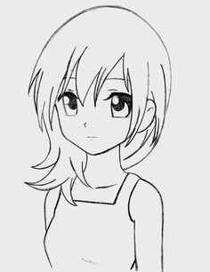 236x306 how to draw a simple anime girl step 6 a r t in 2018 anime sketch