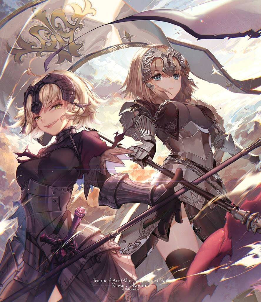 jeanne d arc jeanne alter female characters fantasy characters anime characters type