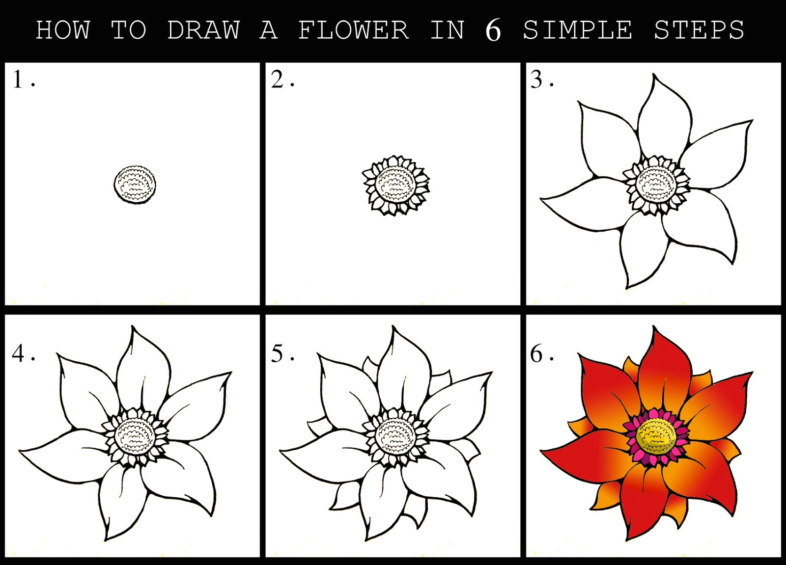 how to draw a flower2 jpg