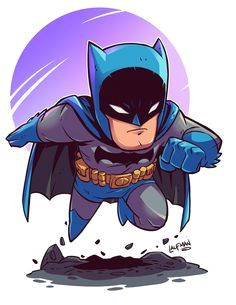 chibi batman by dereklaufman on deviantart