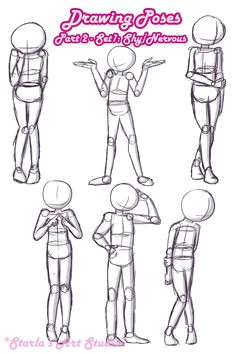 cartoon anatomy poses part 2 tutorial