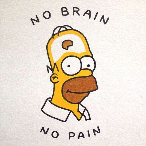 homer simpson brain homer brain homer simpson quotes bart simpson