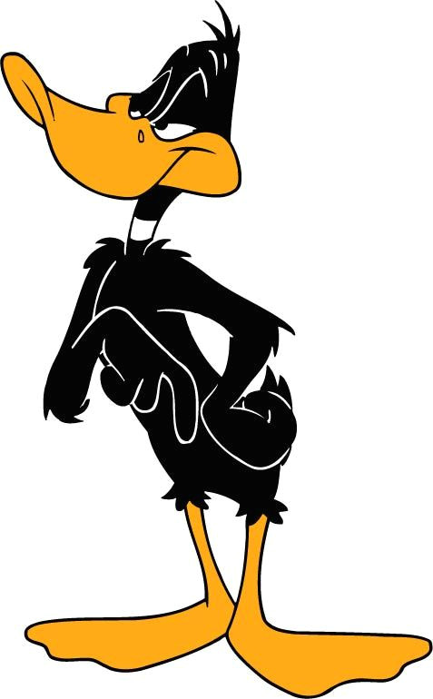 daffy duck cartoon art funny cool