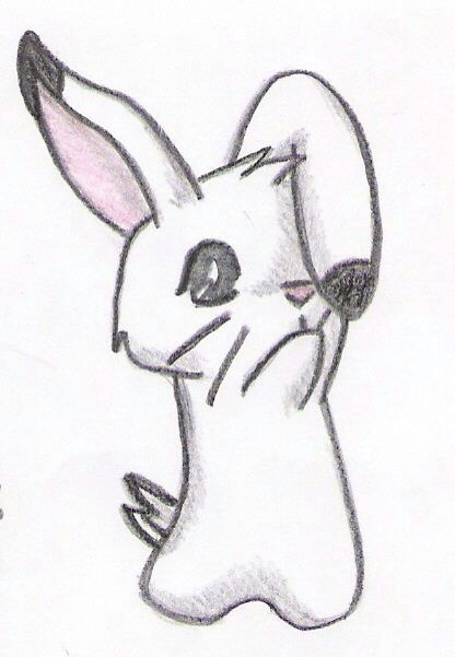 cute bunny drawing