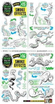 how to draw smoke dust cloud effects tutorial by studioblinktwice