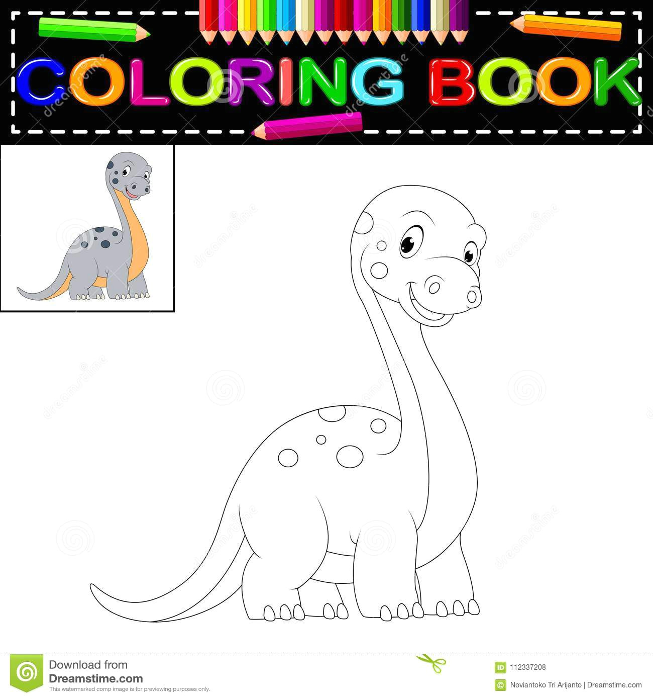 dinosaur coloring book