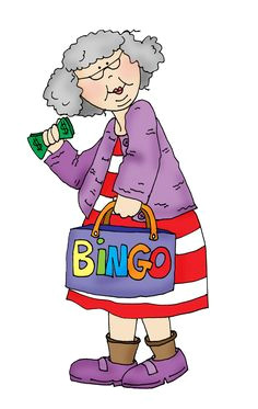 bingo granny free dearie dolls digi stamps