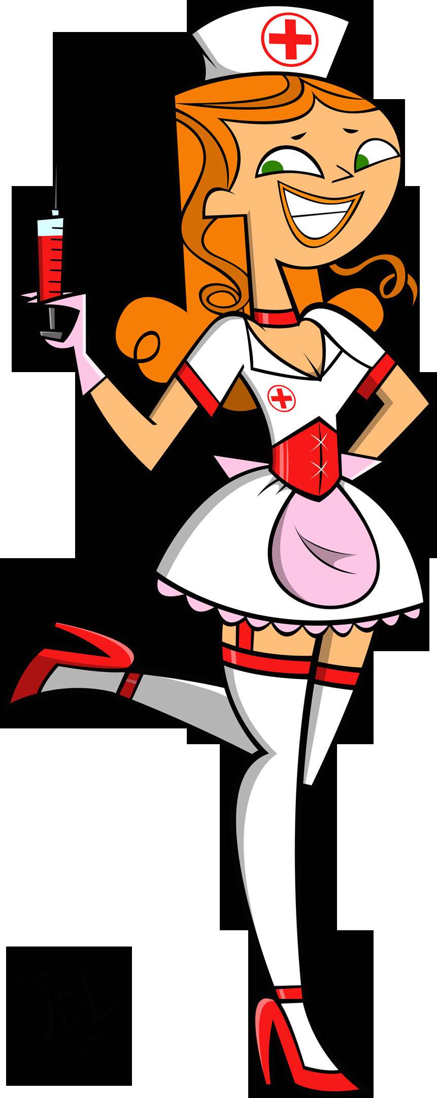 cartoon nurses