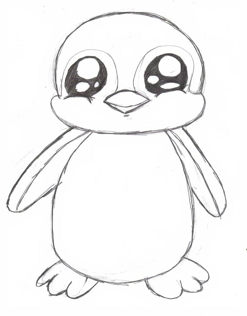 Drawing A Cartoon Penguin Penguin Drawing Google Search Penguins Pinterest Drawings