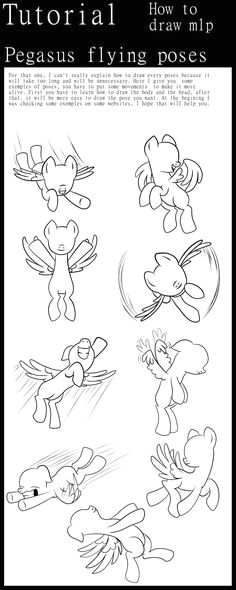 tutorial pegasus flying poses by phoenixdash drawing poses drawing tips drawing reference
