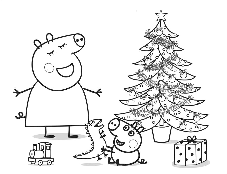cartoon tree coloring pages unique peppa pig printable coloring pages best peppa pig coloring pages