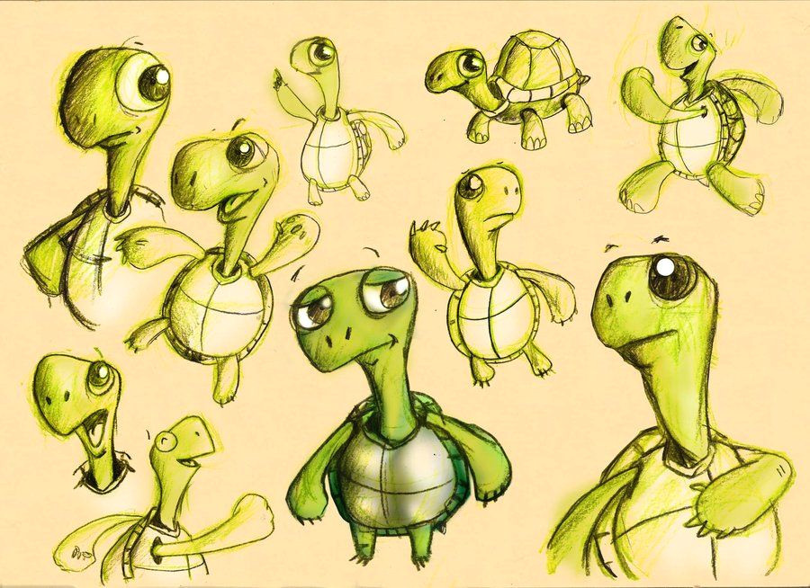 turtle character by richard chin