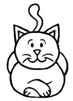 how to draw a cat step by step drawing tutorial for kids