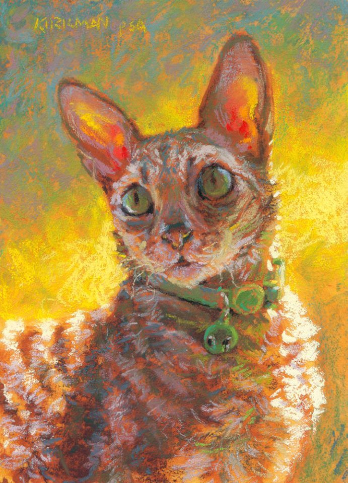 rita kirkman mewler kitty pastel