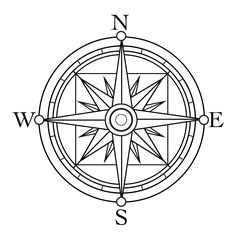 clip art compass rose and one variation in color in case you d rather