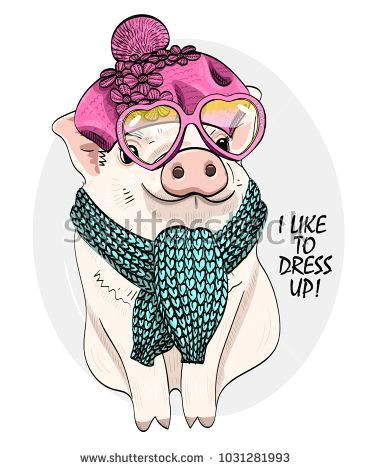 pig images pig illustration pig art cute pigs pig drawing knitted