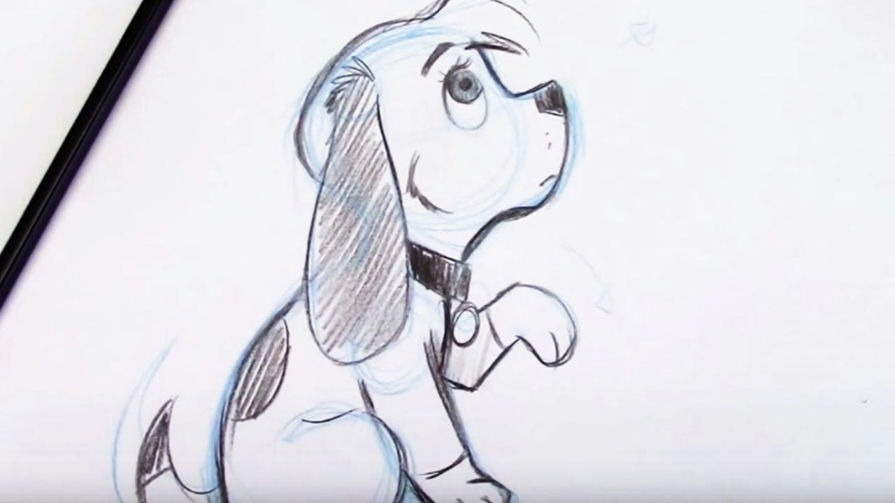 how to draw a puppy step by step puppycartoon