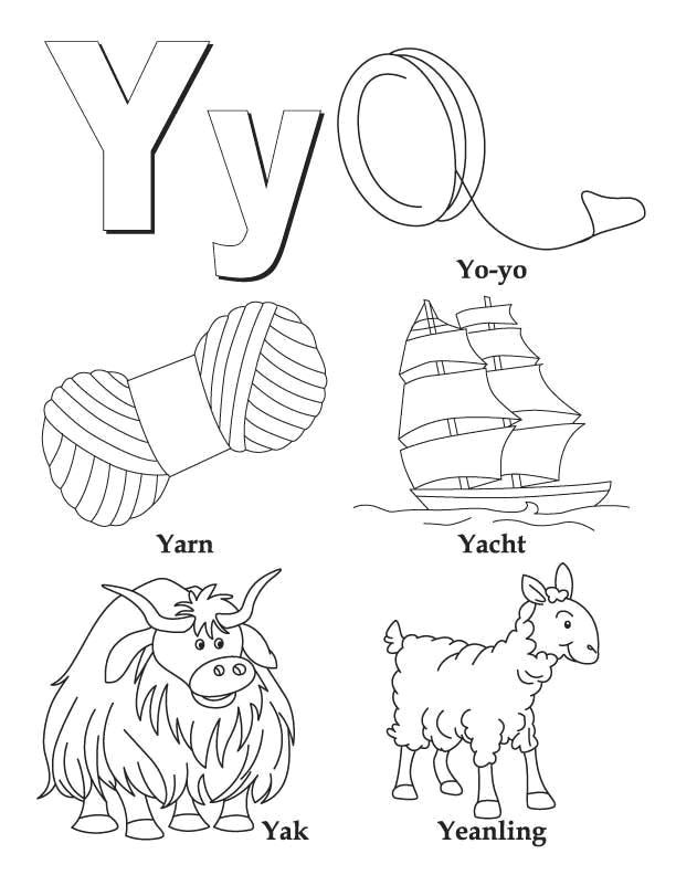 letter y coloring pages awesome abc coloring book pages luxury letter y coloring page letter y