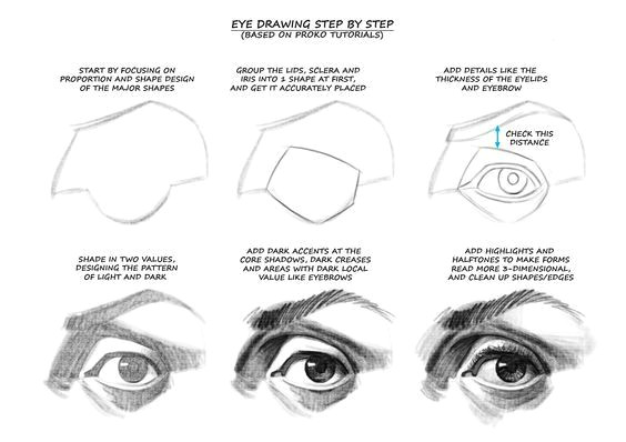 character design collection eyes anatomy