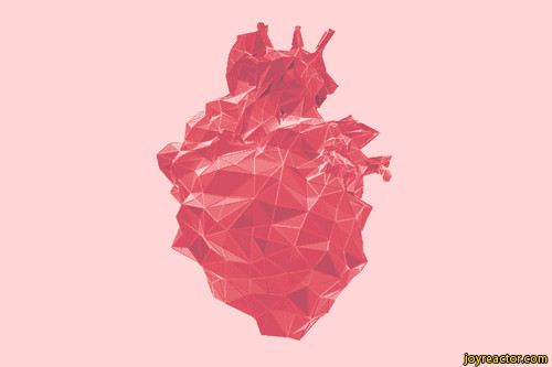 joyreactor geometric heart heart gif sigmund freud low poly motion design