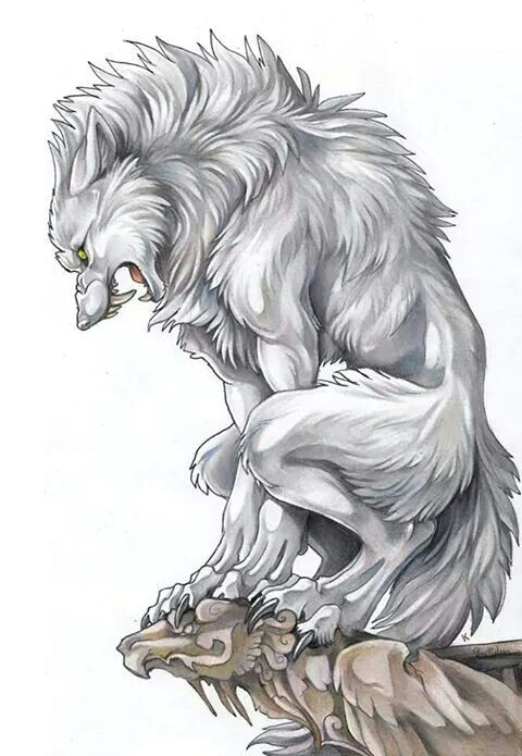 drake werewolf tattoo werewolf art werewolf drawings mythological creatures mythical