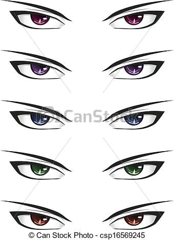 anime male eyes csp16569245