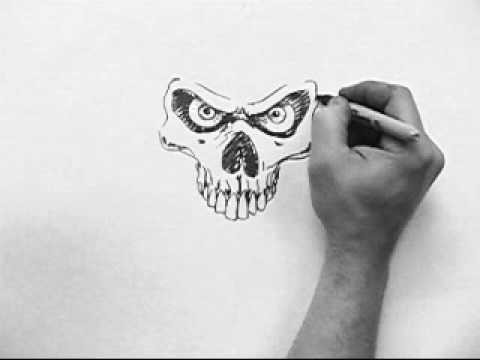 skull speed drawing dirtdesignsgraphic com
