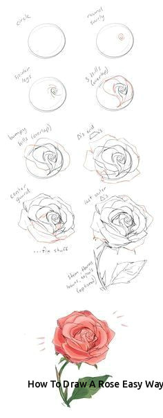how to draw a rose easy way pinned by tutorials nail art design idea of how