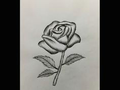39 how to draw a rose easy for beginners youtube art lessons