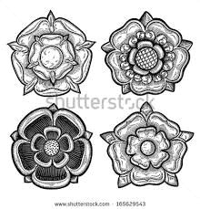 image result for yorkshire rose tattoo